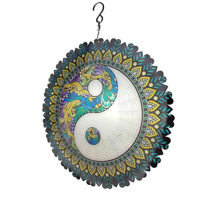 (🎁2024 Hot Sale🎁) 3D kleurrijke winddraaiende mandala