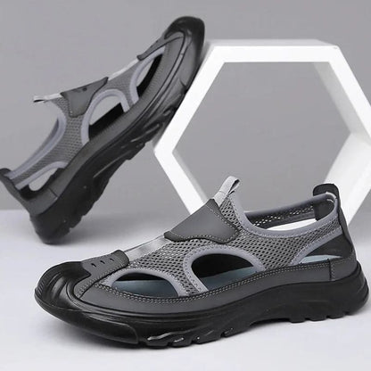 Nieuwe producten in 2024🍃Mesh holle lichtgewicht zachte zool sandalen