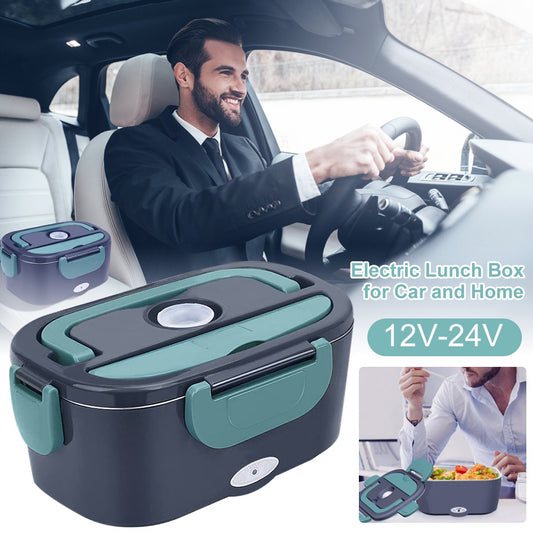 Warmer Draagbare Verwarmde Lunch Boxen voor Auto vrachtwagen en Thuis Werk Volwassenen Elektrische Lunch Box