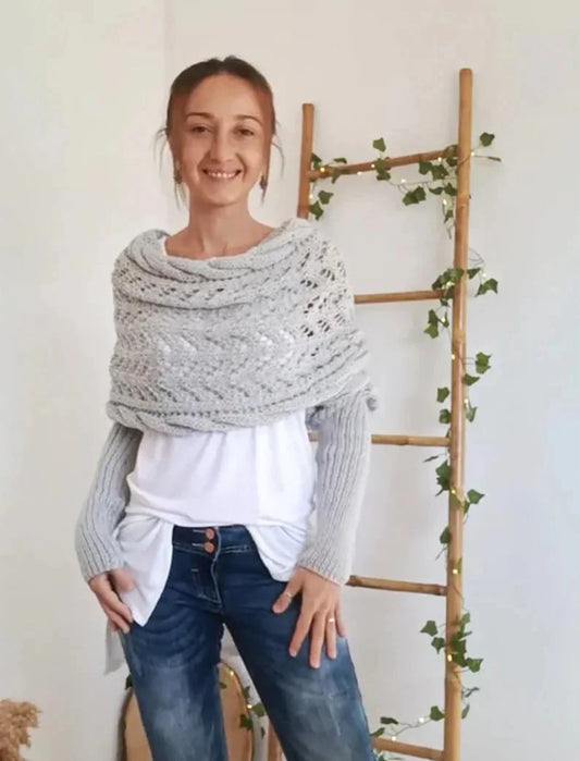 Gebreide Wrap, Shawls voor Dames