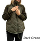 Dames Brei Patchwork Puffy Jas