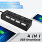 Snelle USB-hub met meerdere poorten