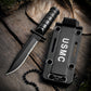 Tactische Survival Halsketting Mes