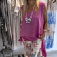 Casual Vrouwen Hoog Laag Hem Tops
